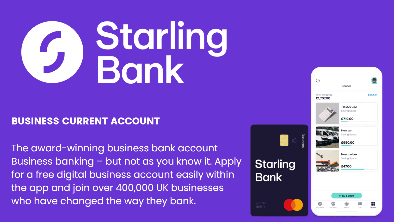 business current account from starling